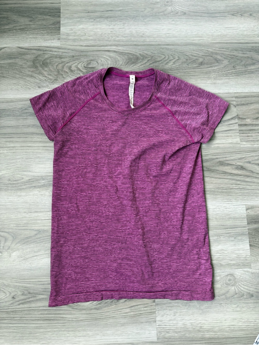 lululemon athletica Short Sleeve Performance Tee - Purple Heather